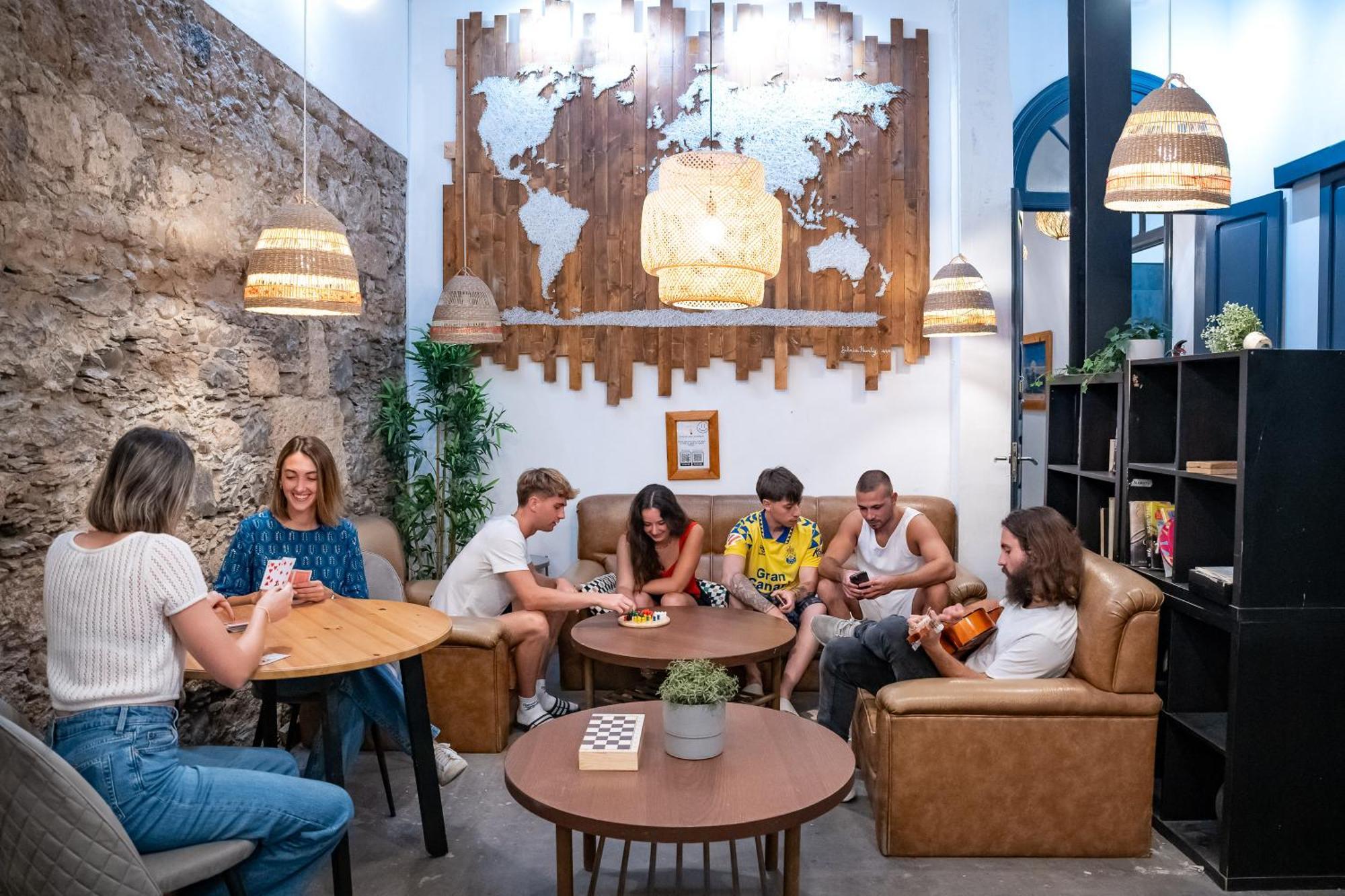 Las Palmas Rooftop Hostel מראה חיצוני תמונה